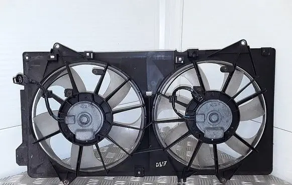 Electric radiator cooling fan