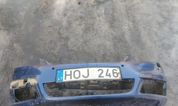 Opel Zafira B Front bumper 