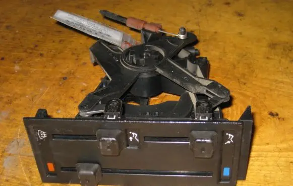 Opel Kadett E Climate control unit