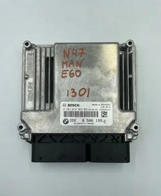 BMW 5 E60 E61 Engine control unit/module 8506199 030471466 0281016066