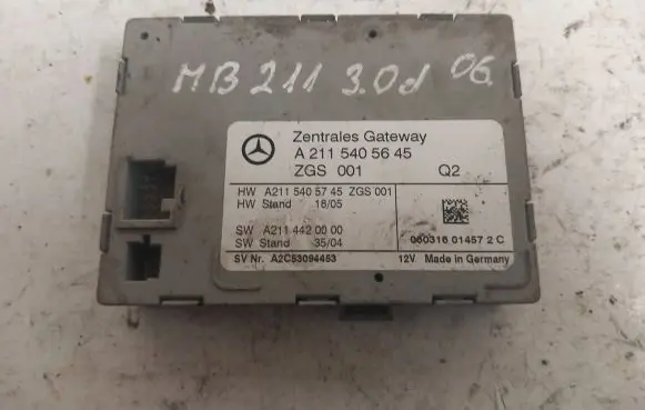 Mercedes-Benz E W211 Other control units/modules A2115405745 A2115405645 A2114420000