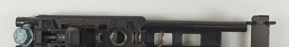 Mercedes-Benz A W168 Seat belt adjustment rail 