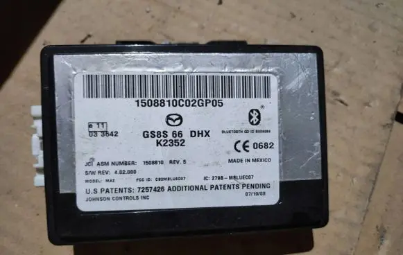 Mazda 6 Bluetooth control unit module GS8S66DHX