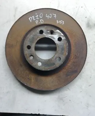 Peugeot 407 Front brake disc