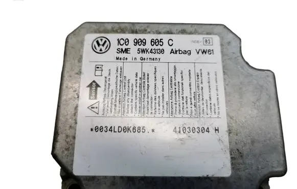Volkswagen Golf IV Airbag control unit/module 1C0909605C 5WK43130 41030304H