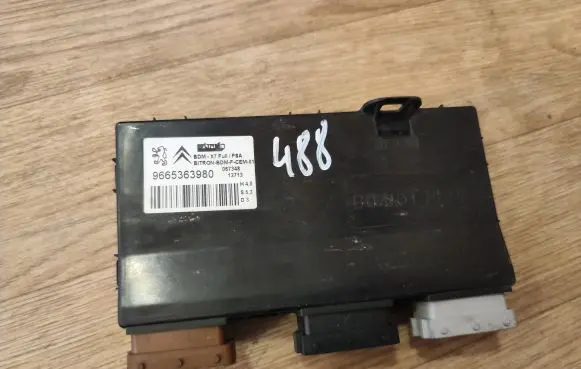 Citroen C5 Seat control module 9665363980