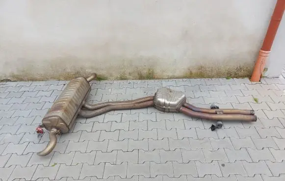 Audi Q7 4M Muffler/silencer 4m4120a-jlk01