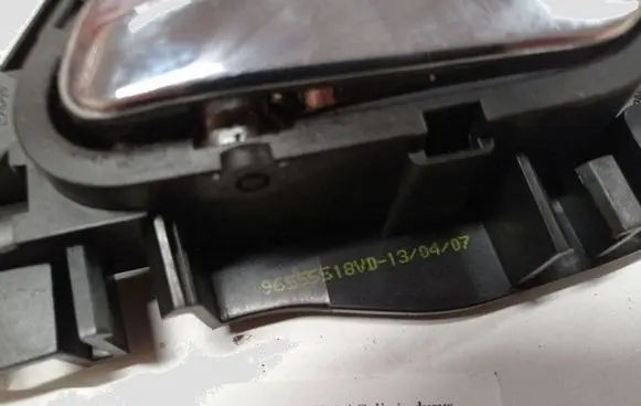 Citroen C4 I Picasso Rear door interior handle 96555518VD 303966