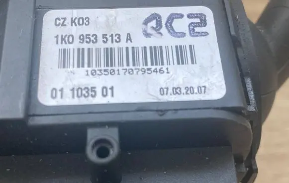 Volkswagen Golf V Indicator stalk 1K0953513A 10350170795461 01103501
