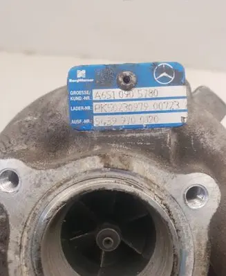Mercedes-Benz E A207 Turbo A6510905780 PK50230979 54399700120
