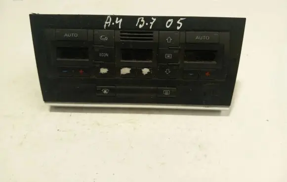 Audi A4 S4 B7 8E 8H Climate control unit 8E0820043AJ 0029113