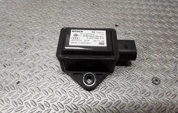 Audi A6 S6 C6 4F ESP acceleration yaw rate sensor 4F0907637 0031510 0265005278