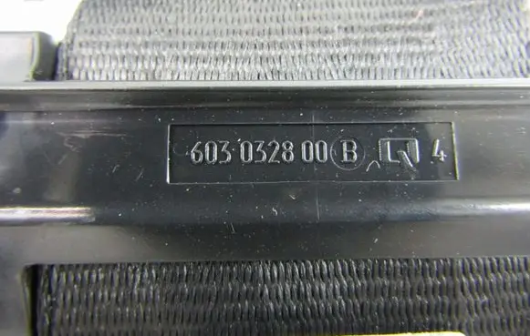 Audi A6 S6 C6 4F Rear seatbelt 603032800B