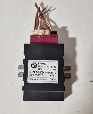 BMW 5 E60 E61 Fuel injection pump control unit/module 7218339 55892110 082280327