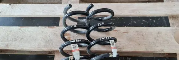 Rear coil spring