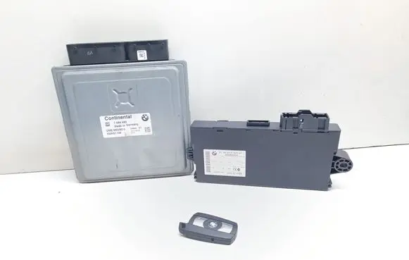 BMW 3 E92 E93 Engine ECU kit and lock set 7594483 9147227 61359147227