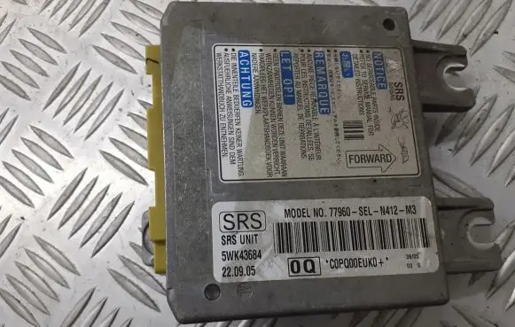 Honda City Airbag control unit/module 77960-SEL-N412-M3