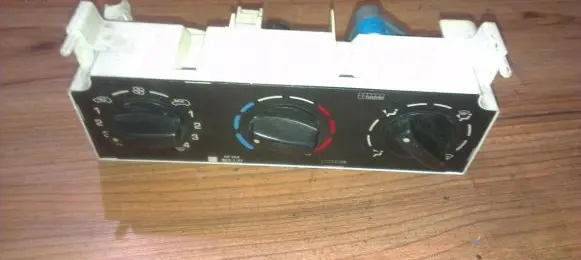 Citroen Berlingo Climate control unit nenusrayta