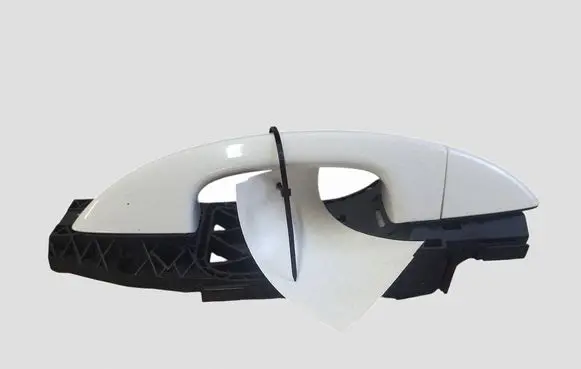 Volkswagen Golf VI Rear door exterior handle 5N0839885G 13450914S