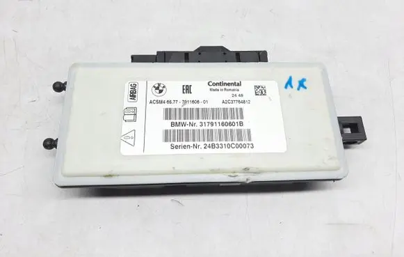 BMW X3 F25 Airbag control unit/module 31791160601B