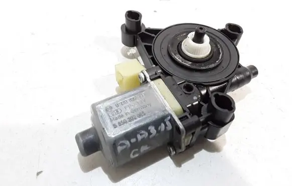 Rear door window regulator motor