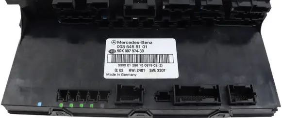 Mercedes-Benz C W203 Comfort/convenience module 0035455101 5DK00797430