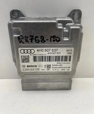 Audi A8 S8 D4 4H ESP acceleration yaw rate sensor 4H0907637 0265005778