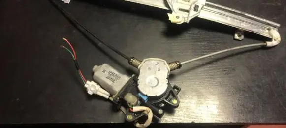 Suzuki Liana Rear door window regulator with motor 83460-76f10