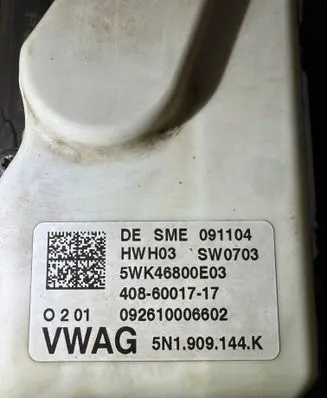 Volkswagen PASSAT CC Steering rack 3C1423105