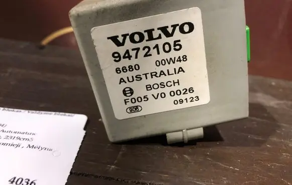 Volvo S60 Alarm control unit/module 9472105