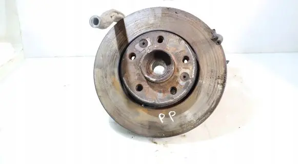 Front wheel hub spindle knuckle
