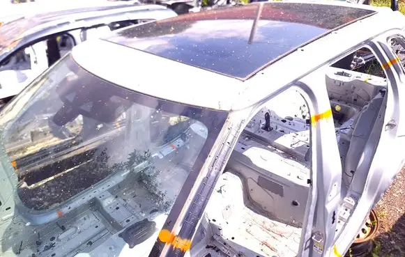 Sunroof set