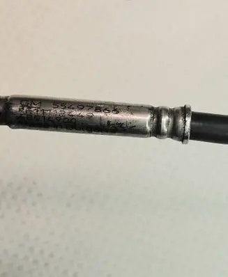 Opel Astra K Exhaust gas temperature sensor 55597866