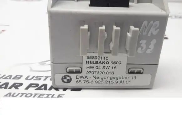 BMW 3 E46 Yaw turn rate sensor 6923215 657569232159