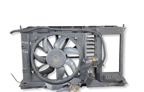 Citroen C4 II Electric radiator cooling fan 9801875380 9676568780 9676569080