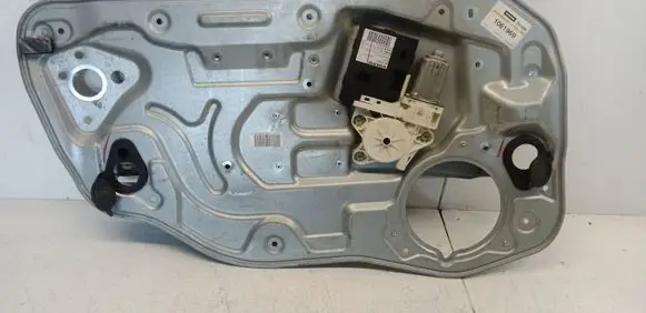 Sliding door window regulator with motor