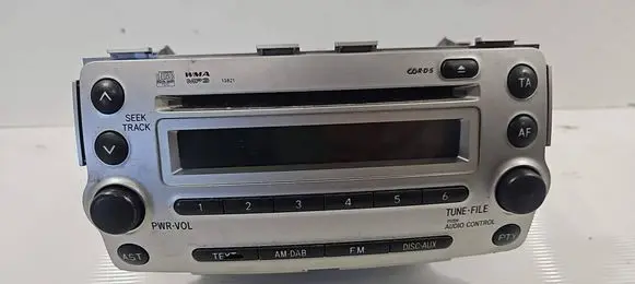Toyota Urban Cruiser (XP110) Radio/CD/DVD/GPS head unit 8612052580 1230001700A101 P1302496
