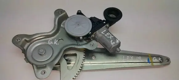 Lexus IS 220D-250-350 Rear door window regulator with motor 8571058010 0620401760