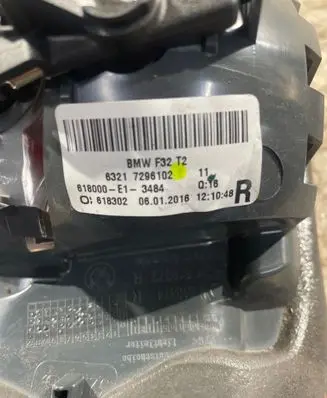 BMW 4 F32 F33 Tailgate rear/tail lights 7296102