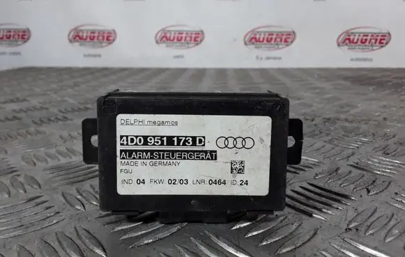 Audi A6 S6 C5 4B Alarm control unit/module 4D0951173D