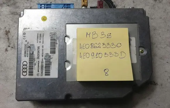 Audi A8 S8 D3 4E Phone control unit/module 4E0862333C