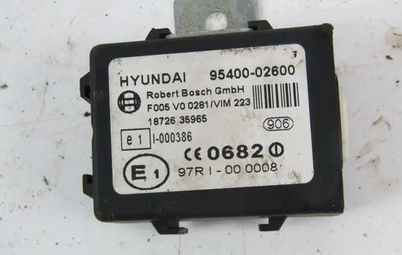Hyundai Atos Prime Immobilizer control unit/module 9540002600