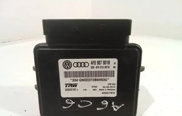 Audi A6 S6 C6 4F Hand brake control module 4F0907801B 32620187C