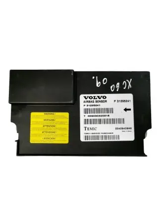 Volvo XC60 Airbag control unit/module 31295241 00405408A9 009030400316
