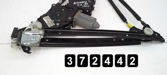 Front door window regulator with motor