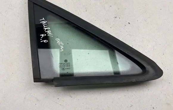 Volkswagen Touran I Front triangle window/glass DOT24M68AS2 E000255 43R00048