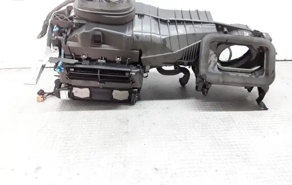 Interior heater climate box assembly