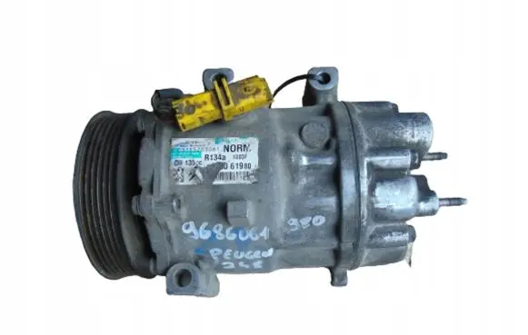 Peugeot Expert Air conditioning (A/C) compressor (pump) 9686061980