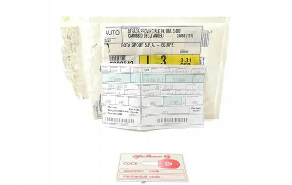 Alfa Romeo Spider 916 Sliding door lock 71734884