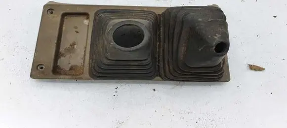 Mitsubishi Pajero Gear lever shifter trim leather/knob NOCODE